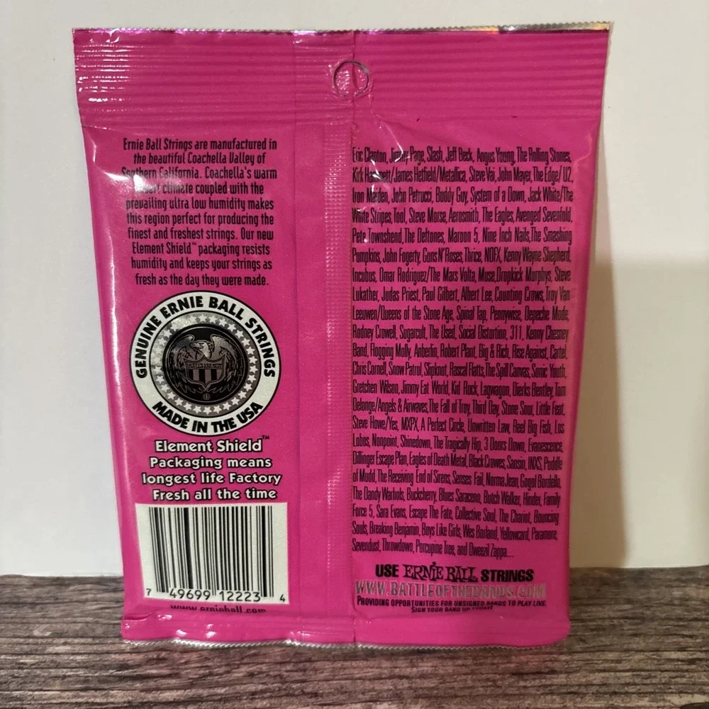 ERNIE BALL P02223 SUPER SLINKY GUITAR STRINGS 9 - 42 GAUGE